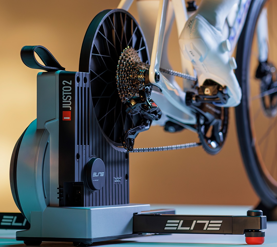 Justo 2 is the trainer that redefines indoor cycling. - ELITE